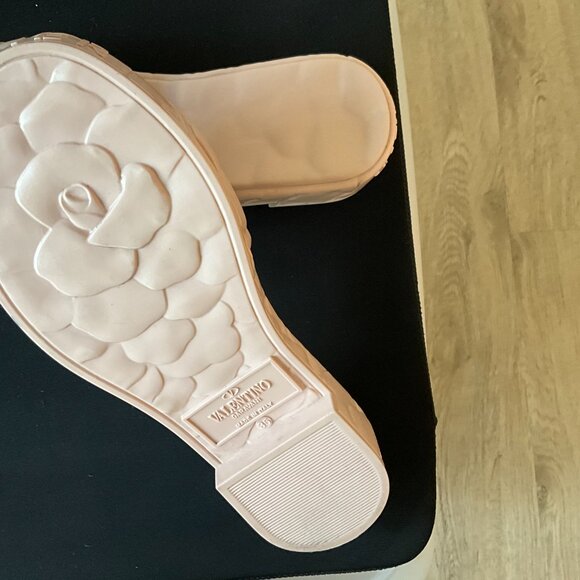 NIB VALENTINO GARAVANI ATELIER slides in Rose Quartz 35 - Picture 7 of 7